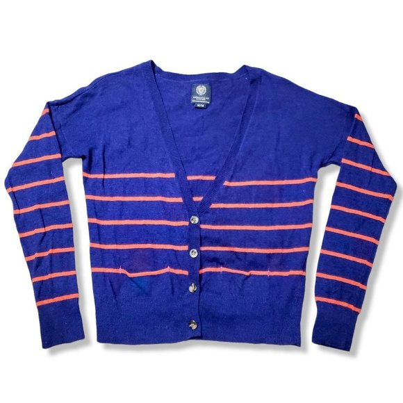 American Eagle Outfitters Sweaters - American Eagle Blue Button Front Cardigan Sweater Women's Size Medium ( M )